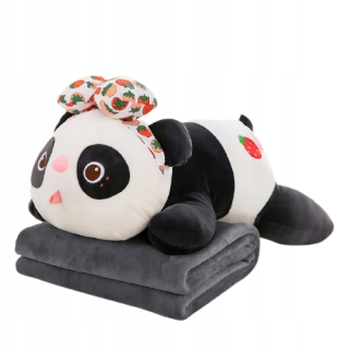Panda Bear veľmi veľká maskotská prikrývka 3in1