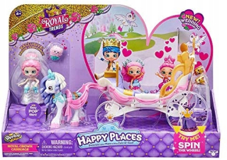 Slečna Lalka Shopkins Kráľovský svadobný kočík