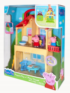 Peppa prasa - skladací dom, hračky TM