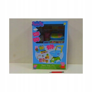 PEPPA PIG shop set pokladňa + košík 1684698 69810