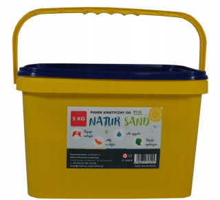 Kinetický piesok 5 kg v vedre + pieskovisko