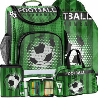 Futbalová školská taška Škola chlapcov