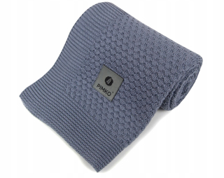 Pimko bambusová prikrývka 80x100 Plaid Woven 100% bambus