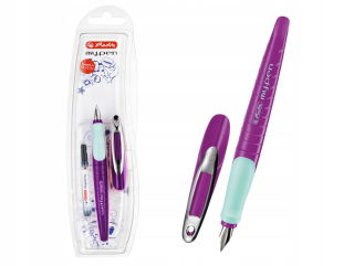 Lilac večné pero pre pravé ruky