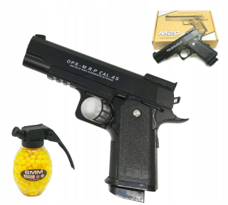 Colt M20 kovová guľová pištoľ + gule 500