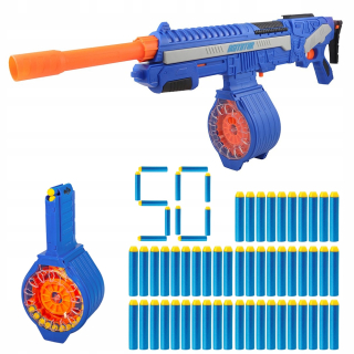 Shotgun BB Gun -Agitator + 50 šípov Nerf