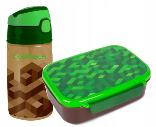 Pixele Breakfastle +Fľaša na fľaše na vodu 1199