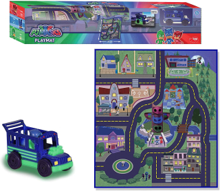 PJ Masky koberec anti -slip autobus Pajamersi