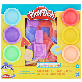 Play-Doh Cesto abeceda 6 TUB 25 LISTS E8532