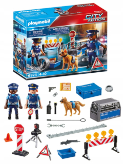 PlayMobil 6924 policajná blokáda