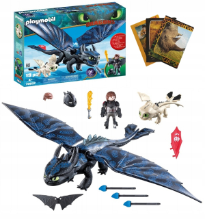 PlayMobil 70037 Szczerbatek a škytavky s drakom