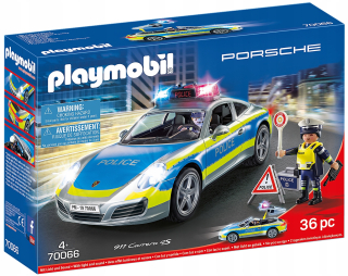 PlayMobil 70066 Porsche 911 Carrera 4S Police