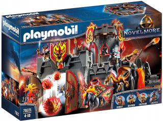 PlayMobil 70221 veľká pevnosť Burnham Warriors