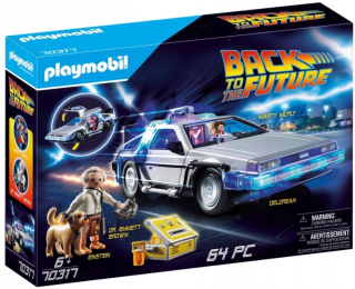 PlayMobil 70317 späť do budúceho DeLorean