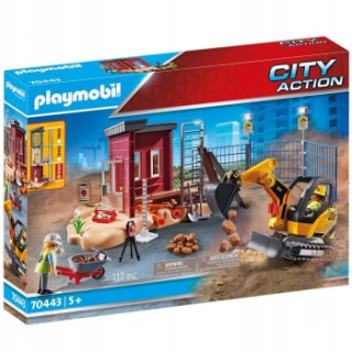 PlayMobil 70443 Malé mestské akčné rýpadlo