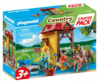 PlayMobil 70501 Stajnie Start balík