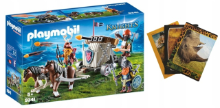 PlayMobil 9341 sane s poníkmi, trpaslík Ballista