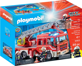 PlayMobil 9463 Hasičský vozík s rebríkom