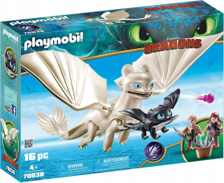 PlayMobil Dragons White Furia a Little Dragon 70038