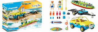 Playmobil Family Fun 70436 Auto s prívesom na kajak
