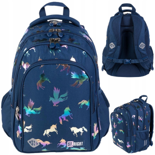 Batoh 4 mládežnícke komory Stright Holo Unicorns