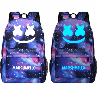 Batoh DJ Marshmello A4 svieti v tme