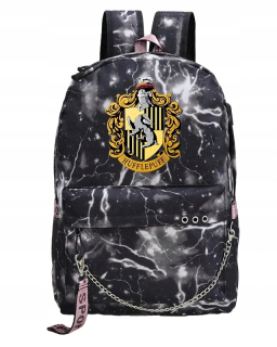 Huffleffuff Harry Potter batoh veľké vzory USB