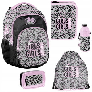 Batoh+puzdro na ceruzku+Minnie Paso Bag Set 5