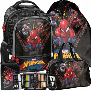 Spider Man podporuje školu Paso pripravený pre priateľa