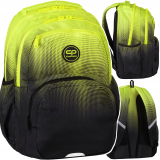 Coolpack Gradient School Batoh žltý a biely