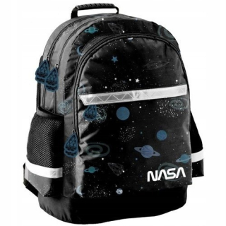 Školský batoh čierny NASA Kosmos Planet Paso