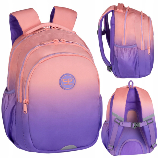 Two -Color Ombree School Backpack nový vzor 21L