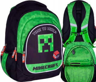 Minecraft Creeper TNT - batoh Astra School