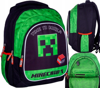 Minecraft TNT Creeper School Backpack - Astra