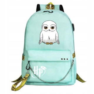Harry Potter School Backpack Sowa Veľký A4 USB