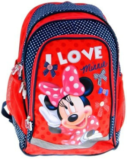 Školská batohová myš a láska Minnie - školská taška