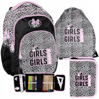 Paso Minnie School Backpack-Set 3 Elements