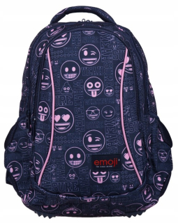 Batoh v prvom triede batoh BP-26 Emoji Pink