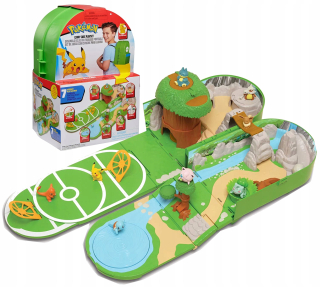 Batoh trénera Pokemon Arena + Pikachu figurína