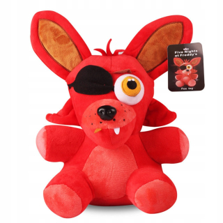 Plyšový maskot fnaf bonnie foxy chica 25cm