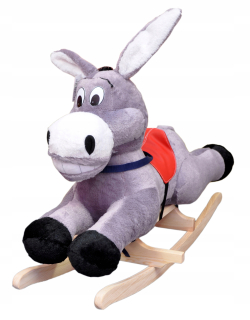 Plyšový poľský produkt hojdacieho rocker