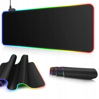 Osvetlená LED LED XXL Gaming Mouse podložka podložky