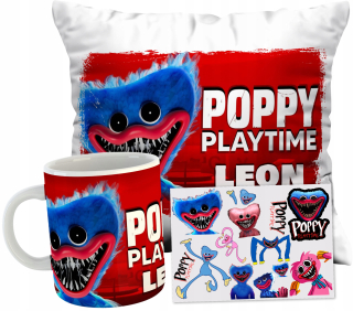 Poppy Playtim Huggy Wuggy Y5 Tattoo vankúš