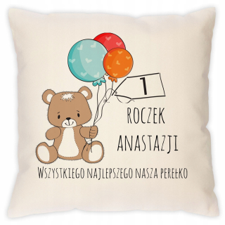 Vankúšový tlač darček darček Krst narodenie