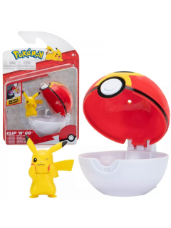 Pokémonová figurína Pikachu Pokeball guľky guľky