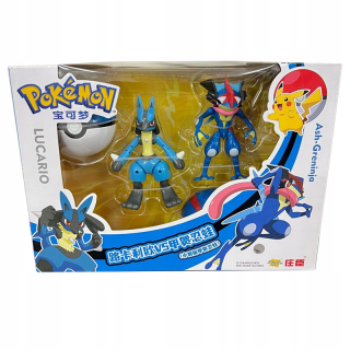 Figurka Pokemon Pokeball Greninja Lucario