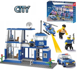 Polícia Blocki LEGO Veliteľstvo policajnej stanice