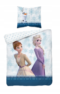 Posteľná bielizeň 140x200 Frozen Elsa Sisters 35