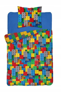 Posteľná bielizeň pre dieťa 140x200 LEGO BLOCKS SHINING