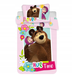 Detská podstielka 100/135 Masha a Bear